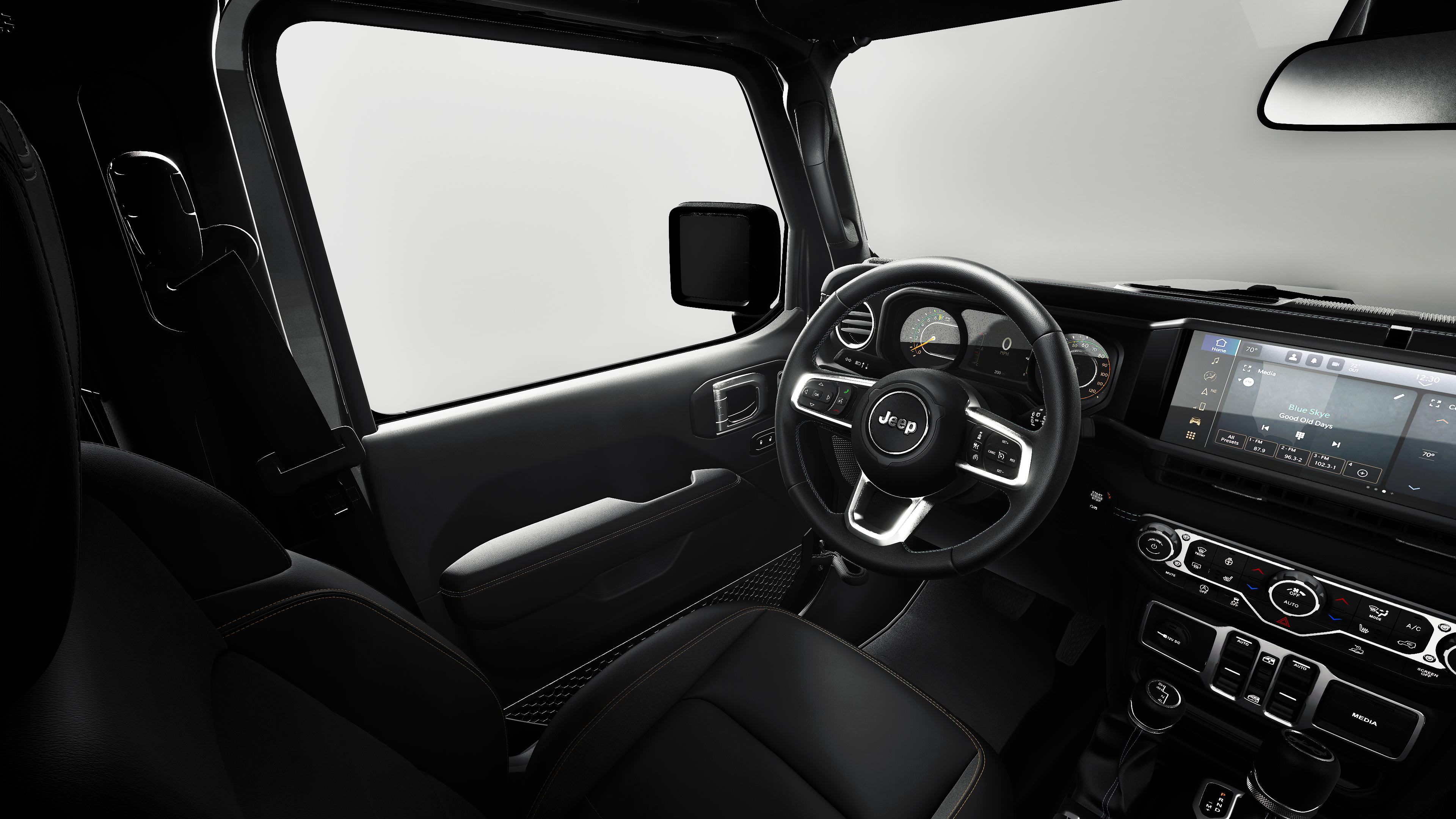 New 2027 Black Clear-Coat Paint Jeep Sahara image 34