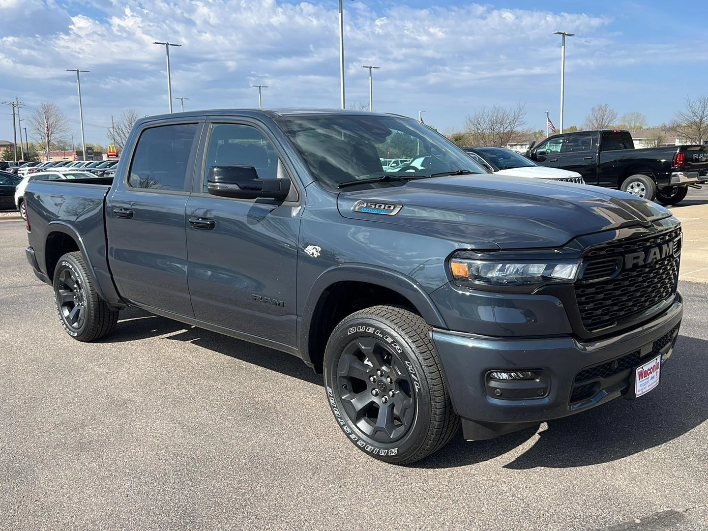 New 2026 Forged Blue Metallic Exterior Paint RAM Big Horn image 2