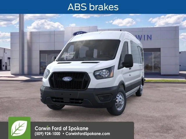 New 2026 Oxford White Ford Passenger Van XL image 4