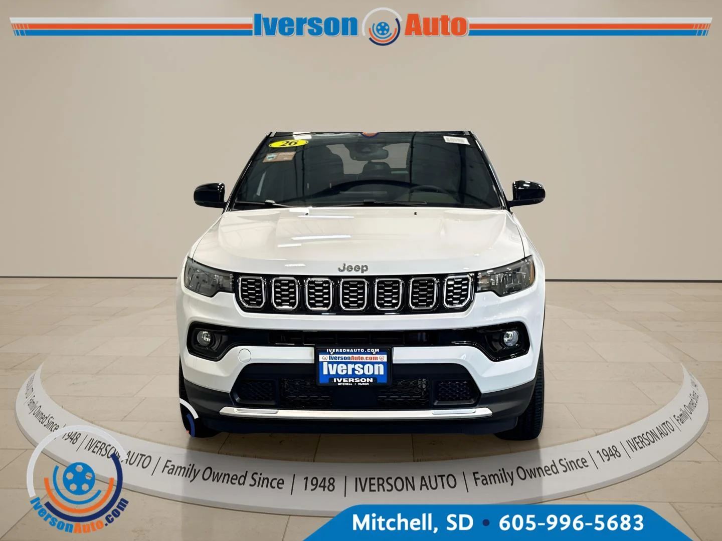New 2026 Bright White Clearcoat Jeep Limited image 2