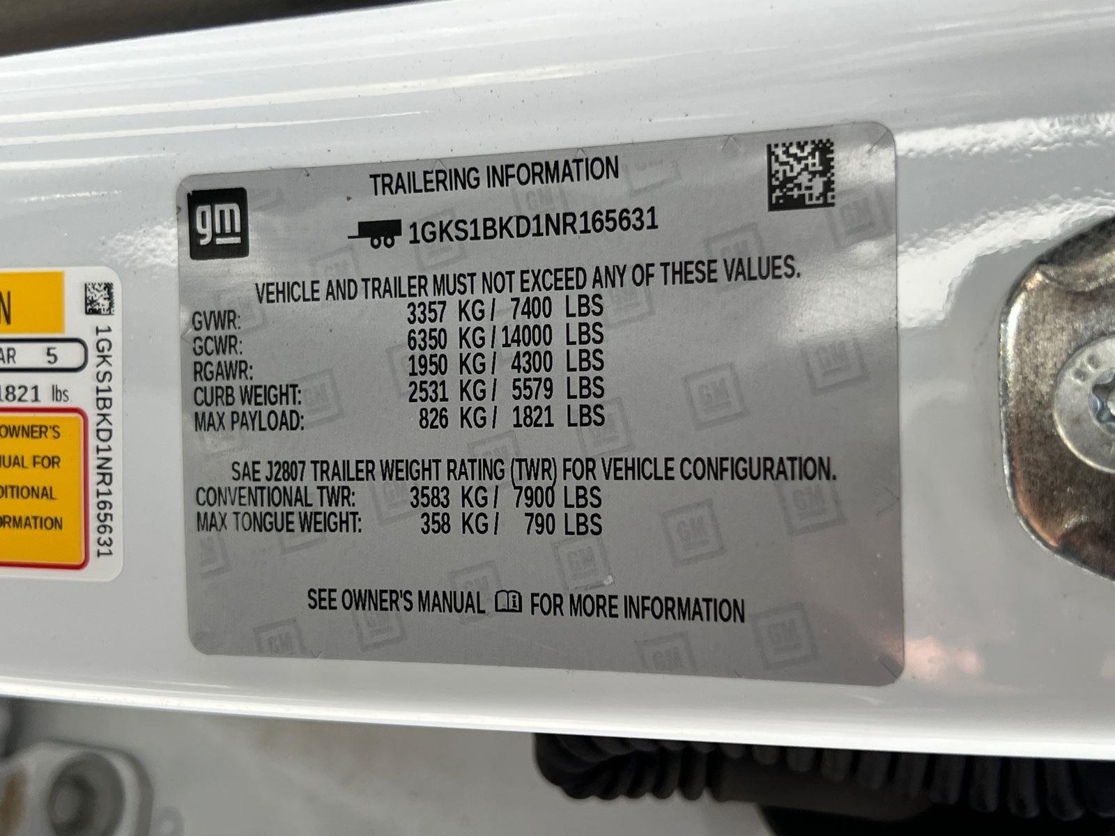 Used 2022 Summit White GMC SLT image 33