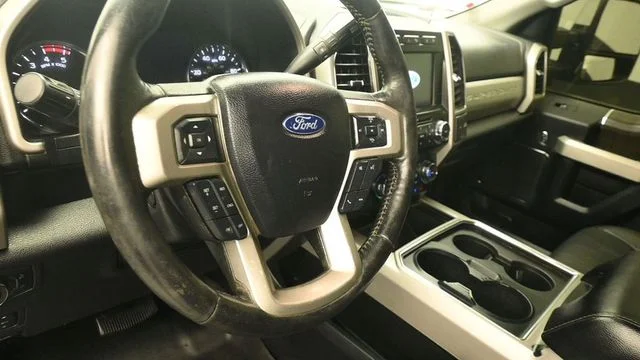 Certified Used 2020 White Metallic Ford Lariat image 16