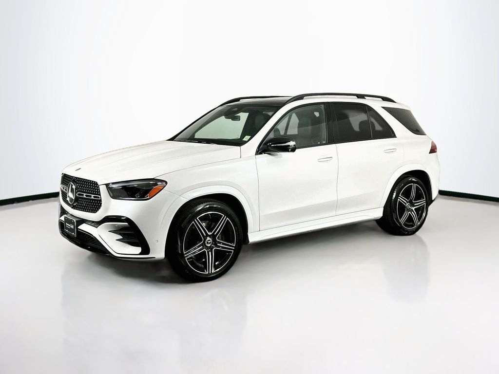 Certified Used 2025 White Mercedes-Benz GLE 450 image 3