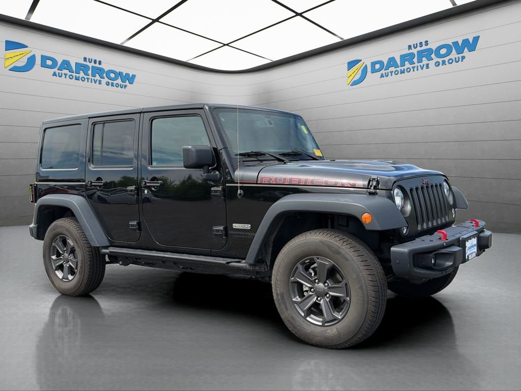 Used 2018 Black Jeep Unlimited Rubicon image 7