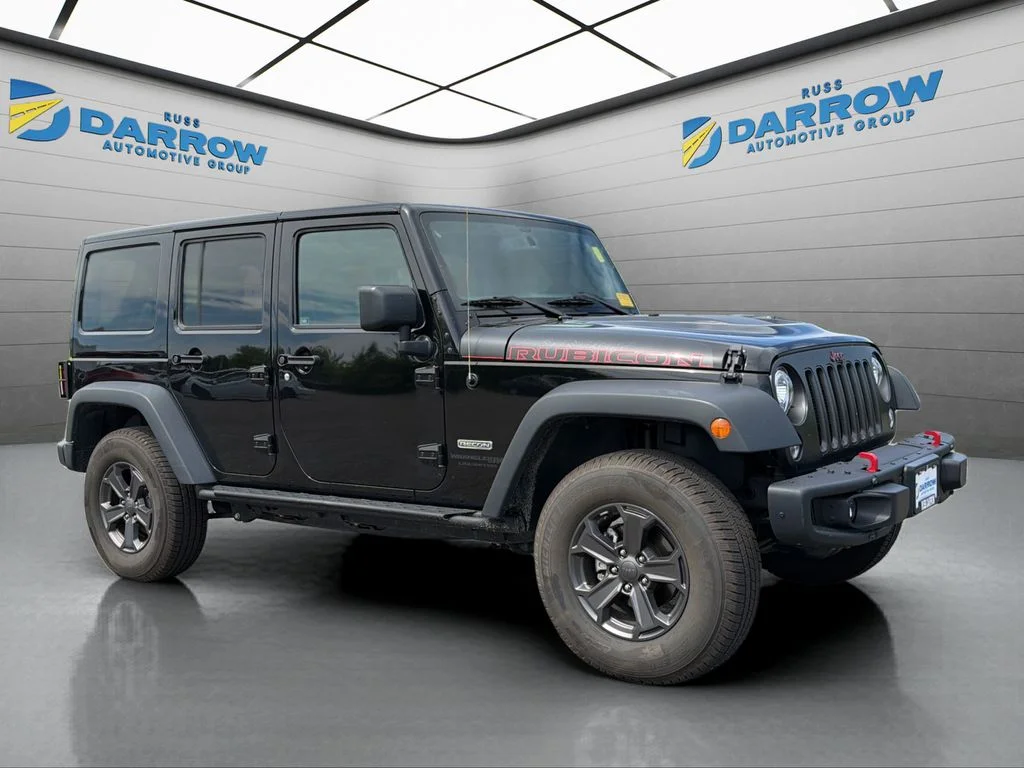 Used 2018 Black Jeep Unlimited Rubicon image 7