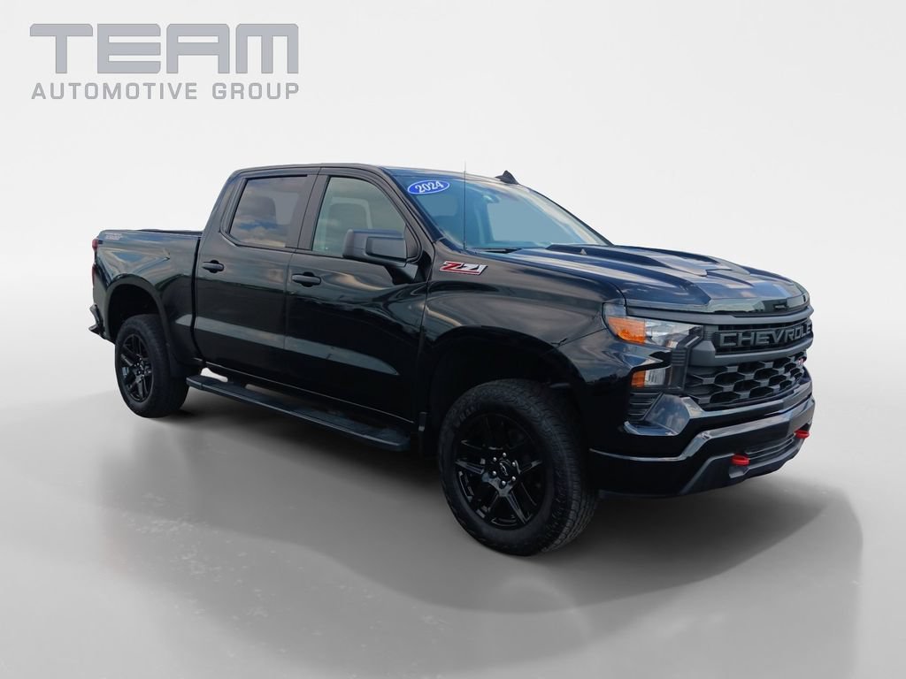 Used 2024 Black Chevrolet Custom Trail Boss image 1
