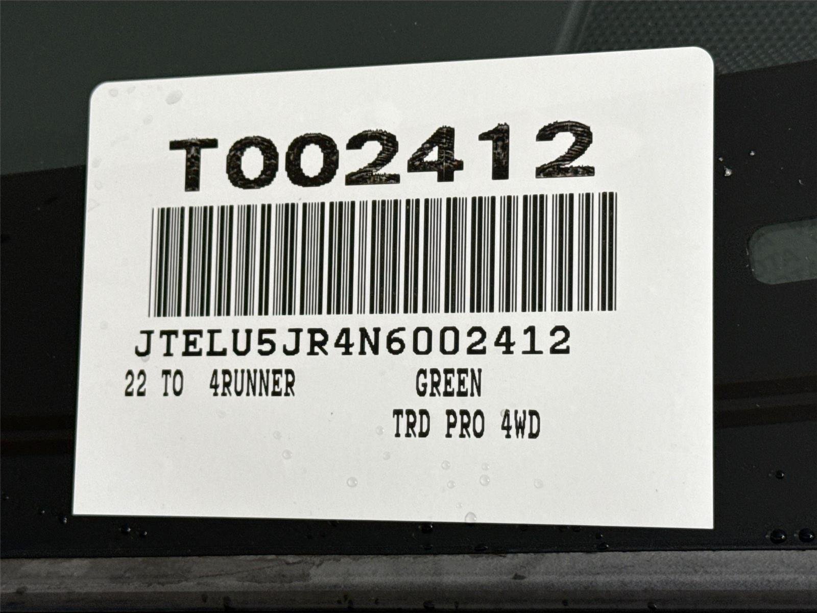 Certified Used 2022 Lime Rush Toyota TRD Pro image 48
