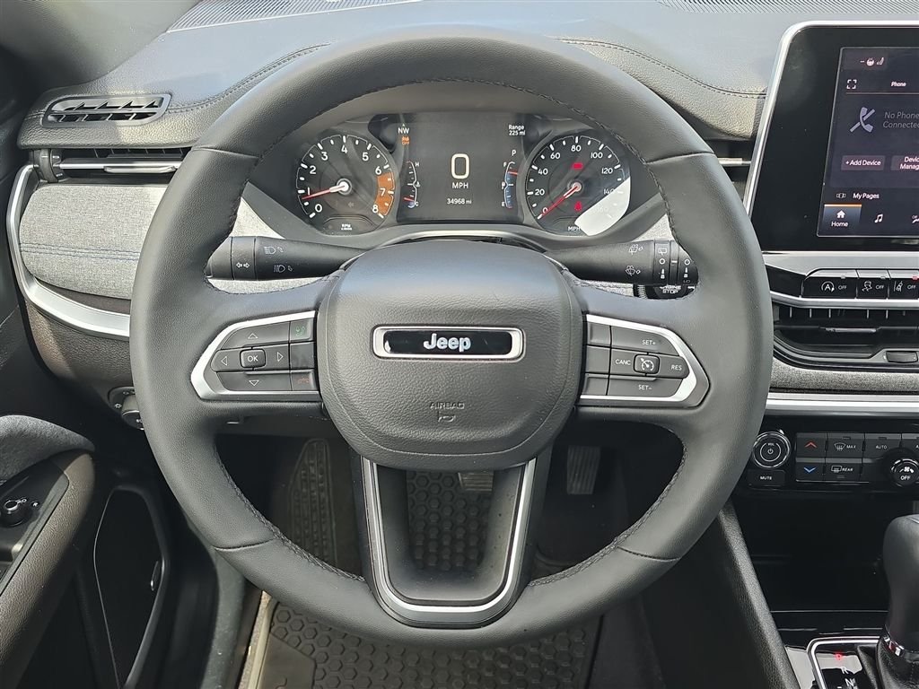 Certified Used 2025 White Jeep Latitude image 16