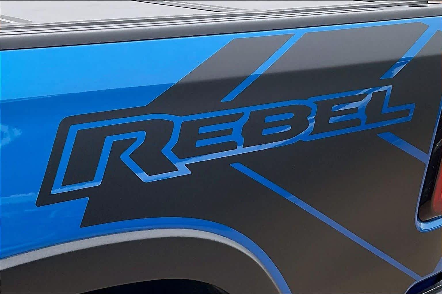 Used 2025 Hydro Blue Pearlcoat Ram Rebel image 9