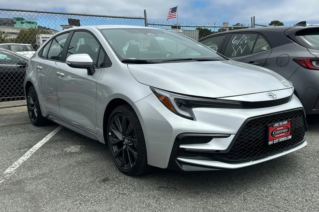 Certified Used 2026 Silver Toyota SE image 2