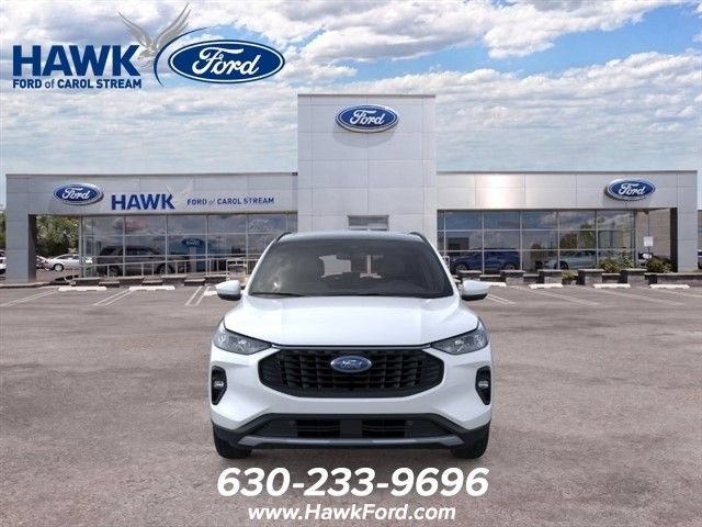 New 2025 Star White Metallic Tri-coat Ford Plug-in Hybrid image 6
