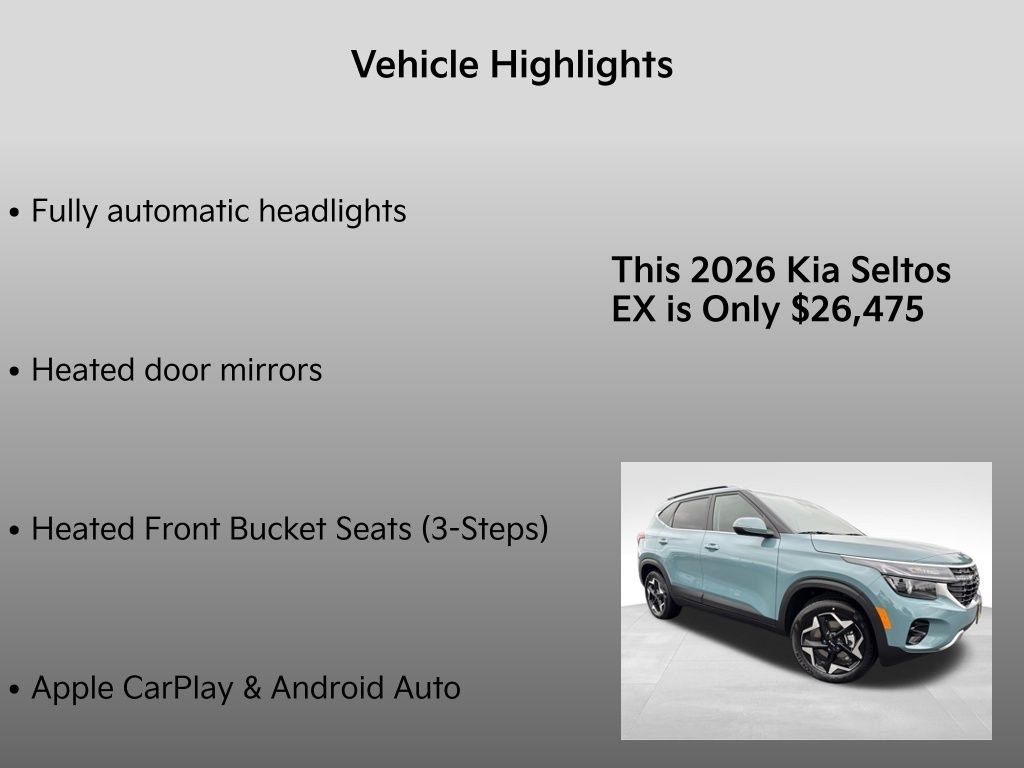 2026 Kia Seltos EX - Photo 10