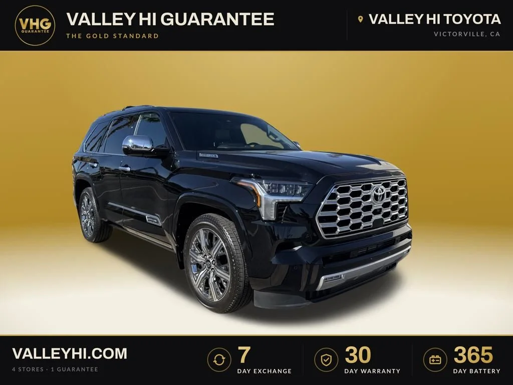 Used 2026 Black Toyota Capstone image 1