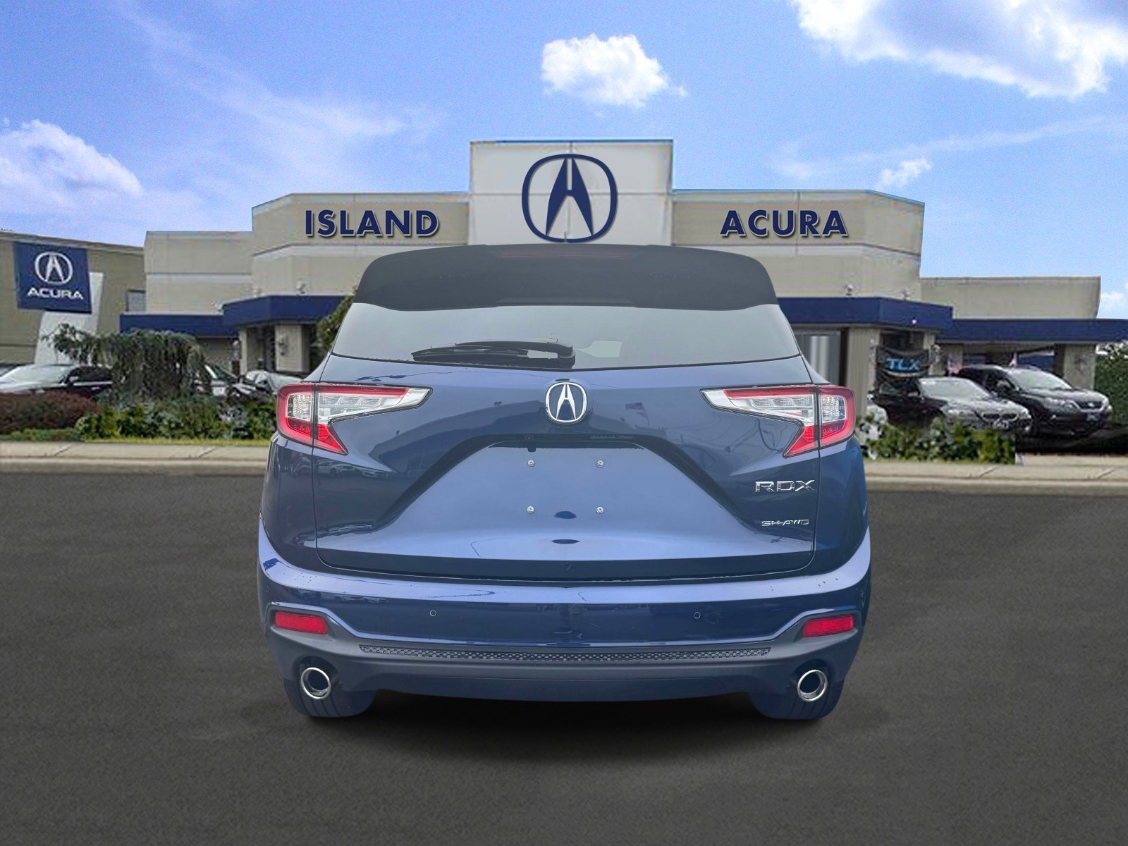 Certified Used 2021 Fathom Blue Pearl Acura SH-AWD with Technology Package image 6