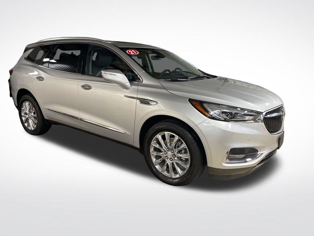 Used 2021 Includes Spectra Gray lower exterior accent color.) Buick Premium image 8