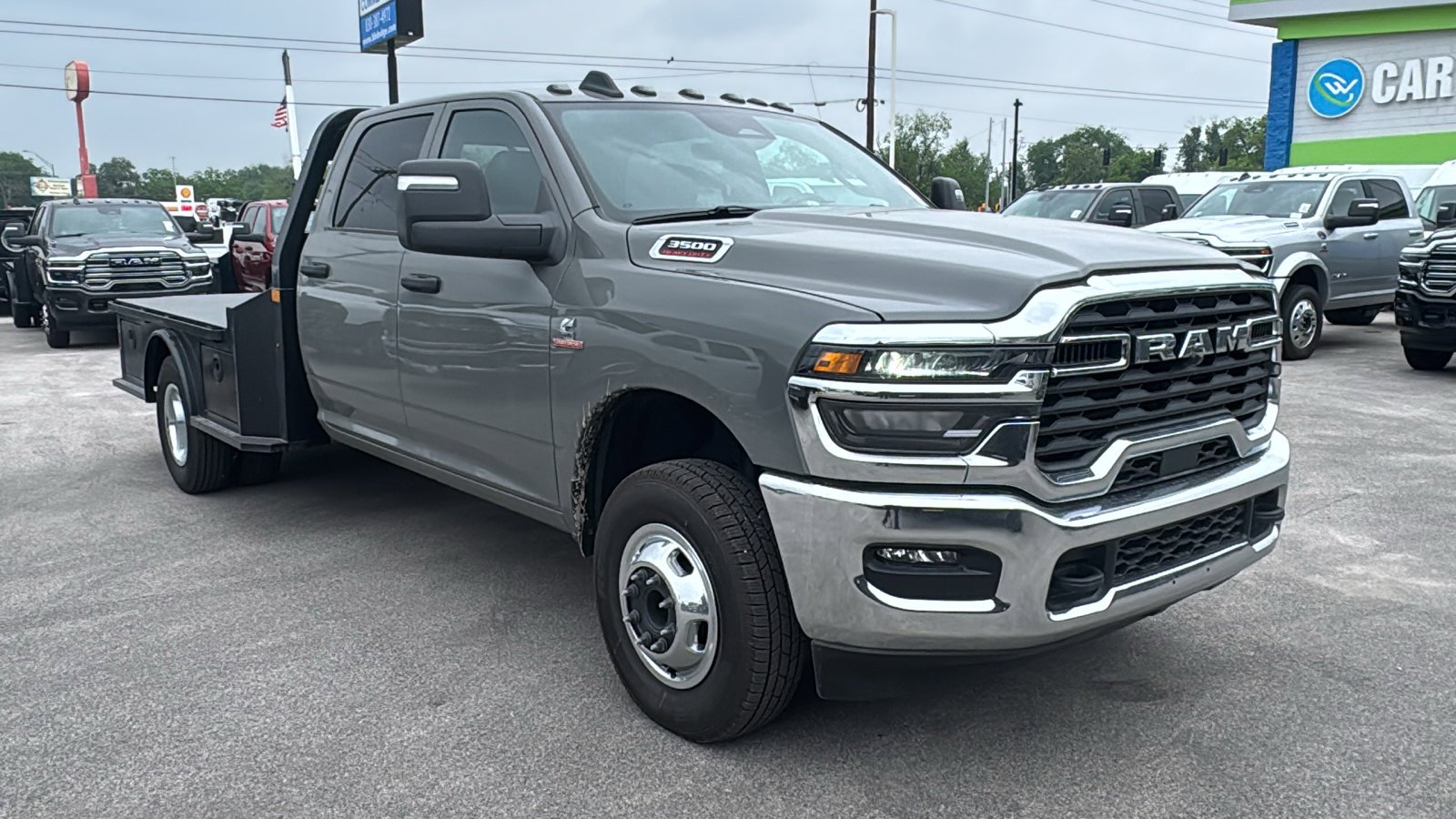 New 2026 Ceramic Gray Clear-Coat Exterior Paint RAM Tradesman image 3