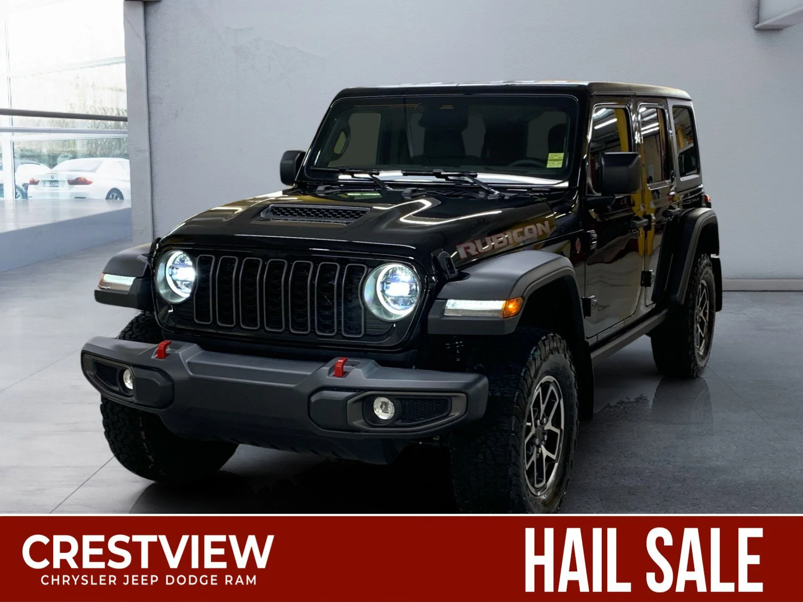 New 2026 Black Jeep Rubicon image 1