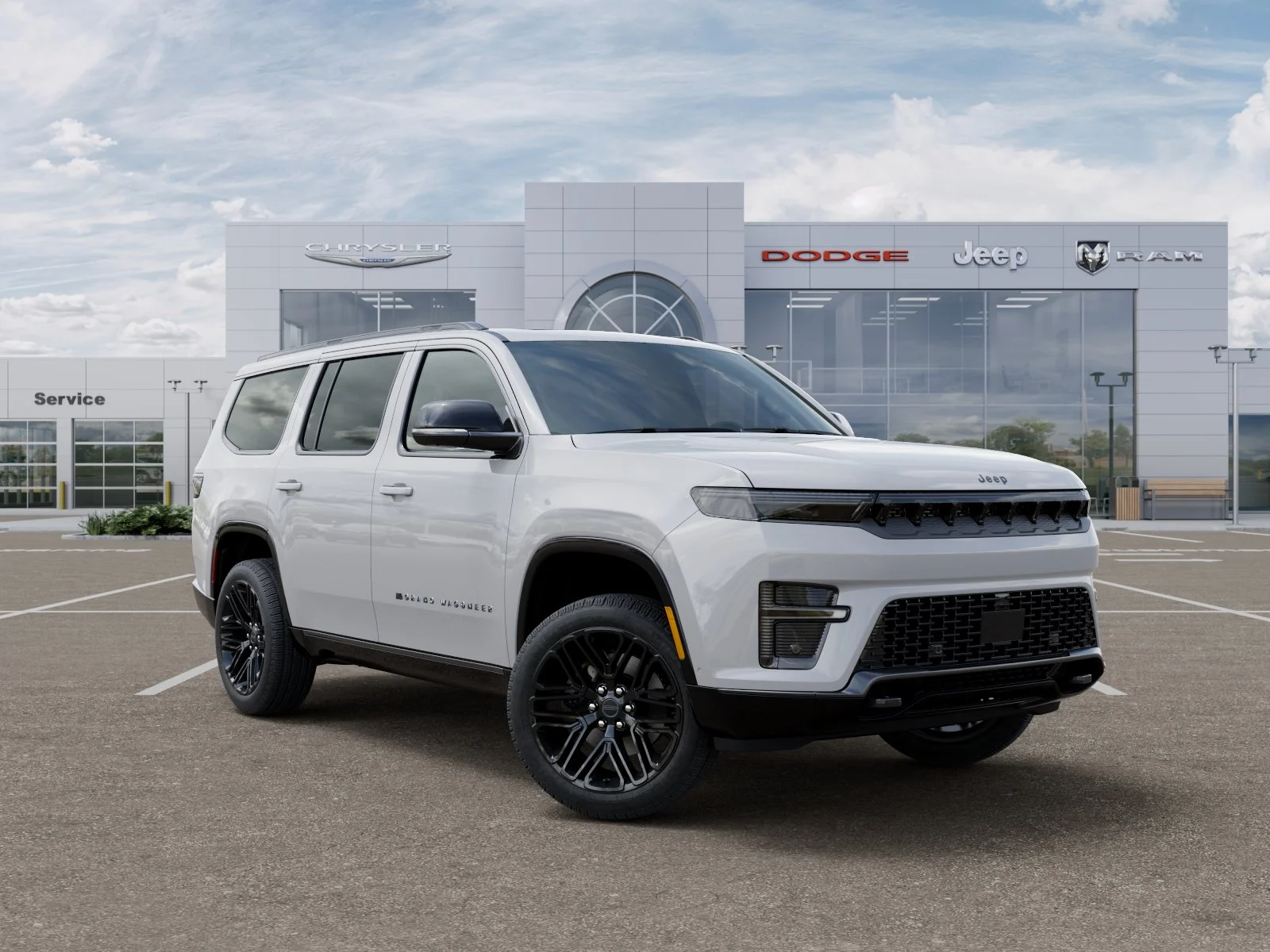 New 2026 Bright White Clear-Coat Exterior Paint Jeep Limited Reserve image 74