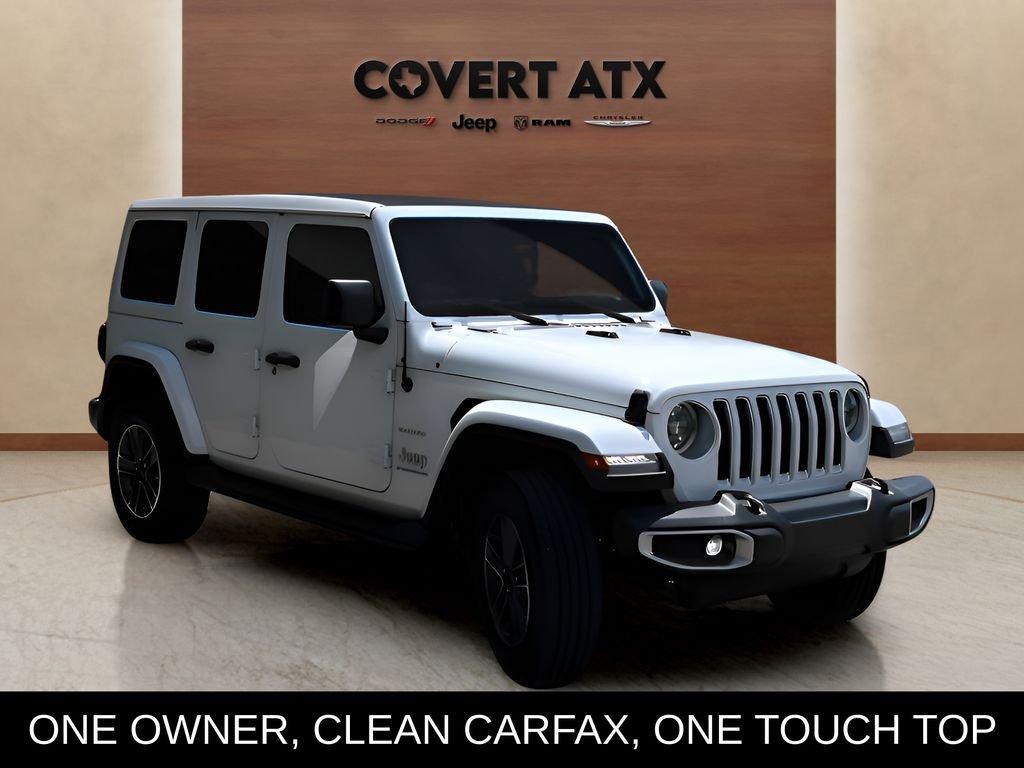 Used 2023 White Jeep Sahara image 7