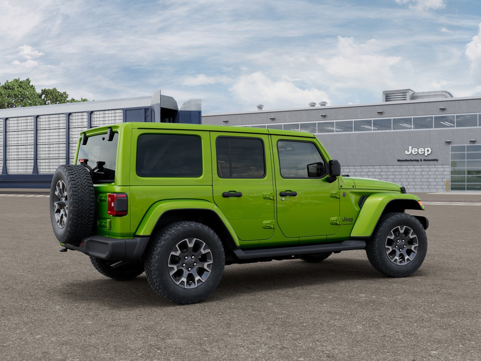 New 2026 Mojito Clear-Coat Exterior Paint Jeep Sahara image 4