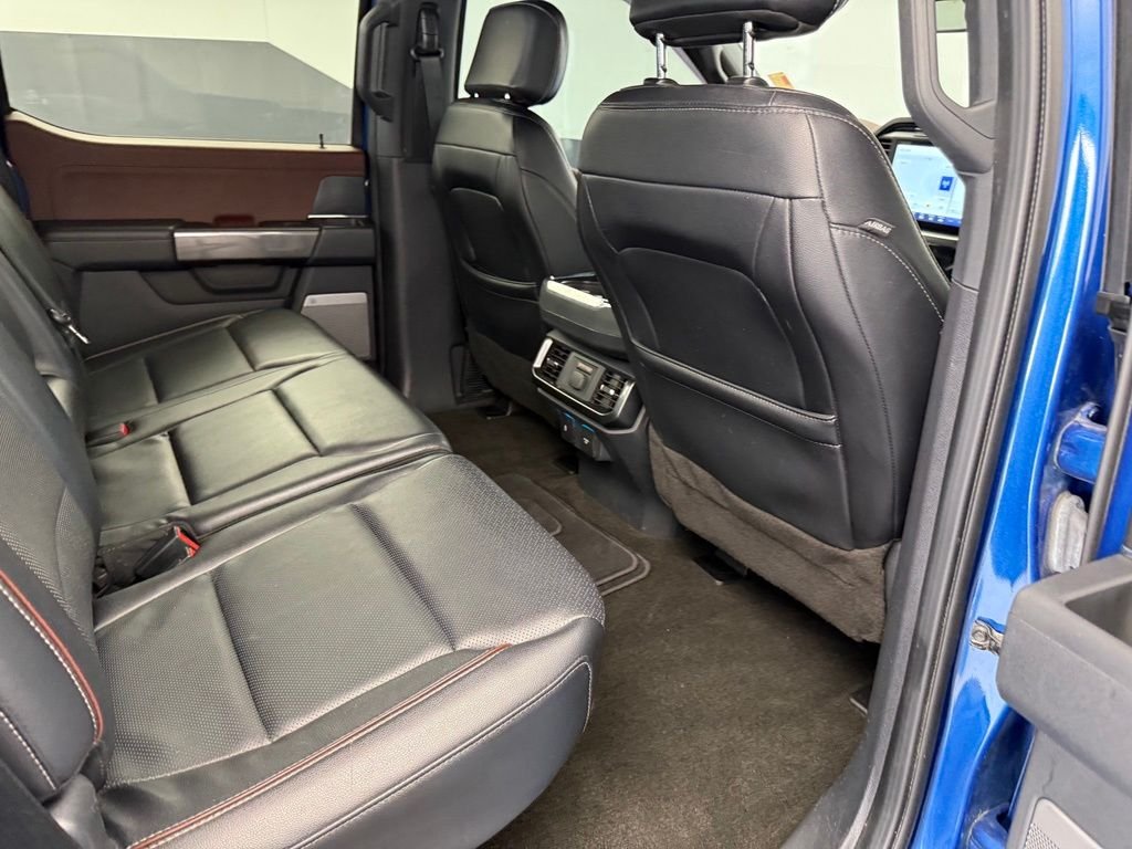 Used 2022 Blue Ford Lariat image 78