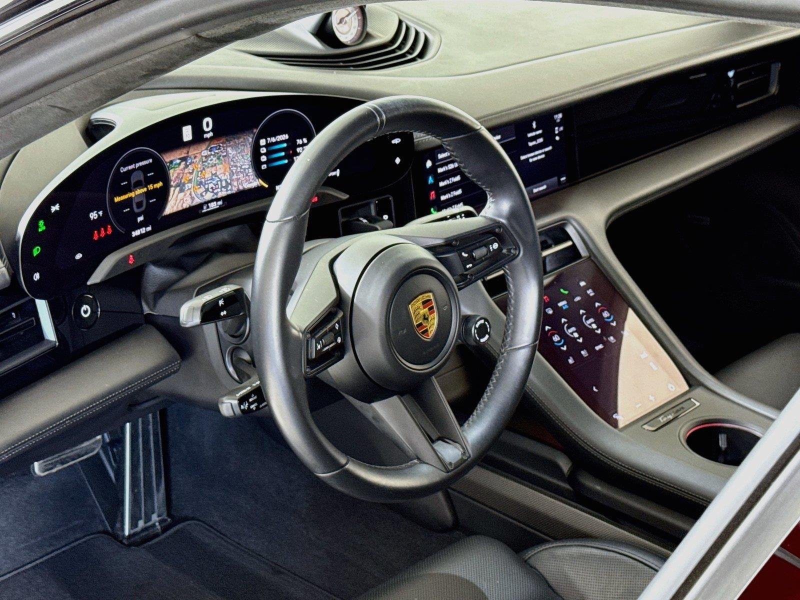 Used 2021 Black Porsche Turbo S | $195k MSRP | Premium Pkg | Heated GT Steering Wheel image 15