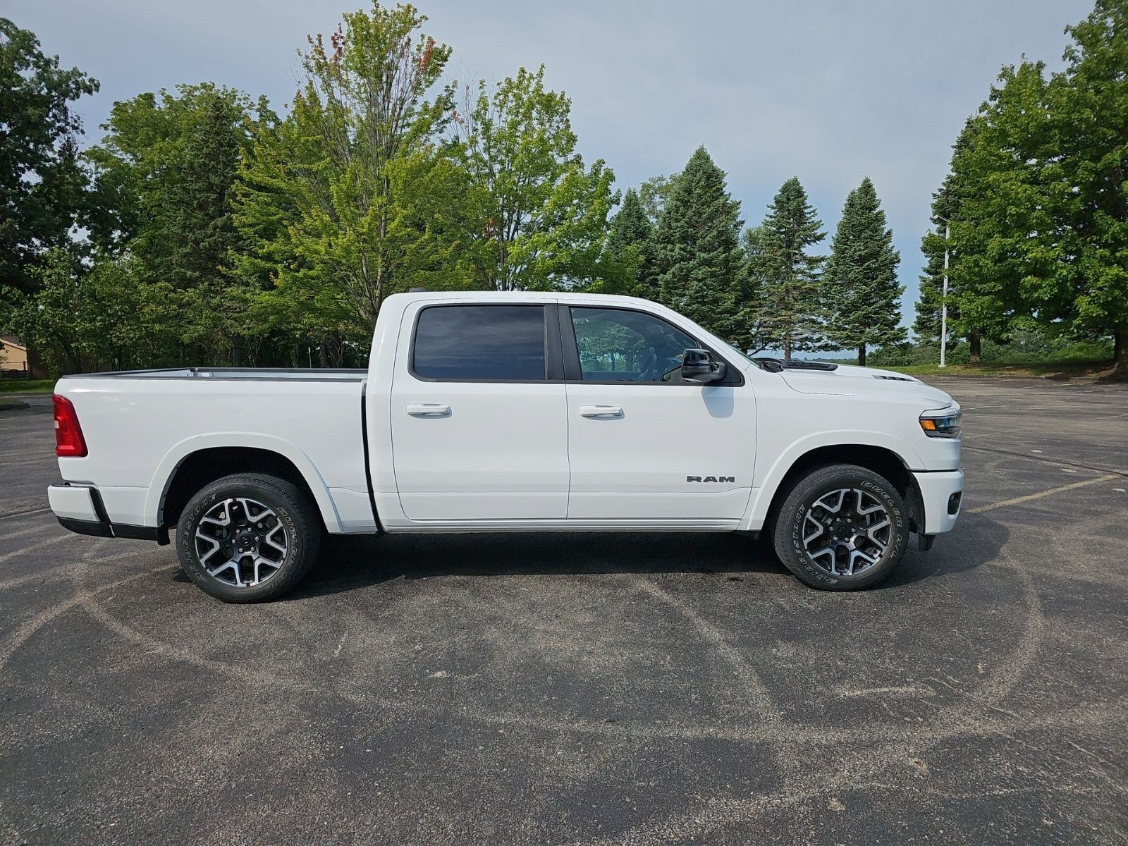 Certified Used 2025 Bright White Clearcoat Ram Laramie image 6
