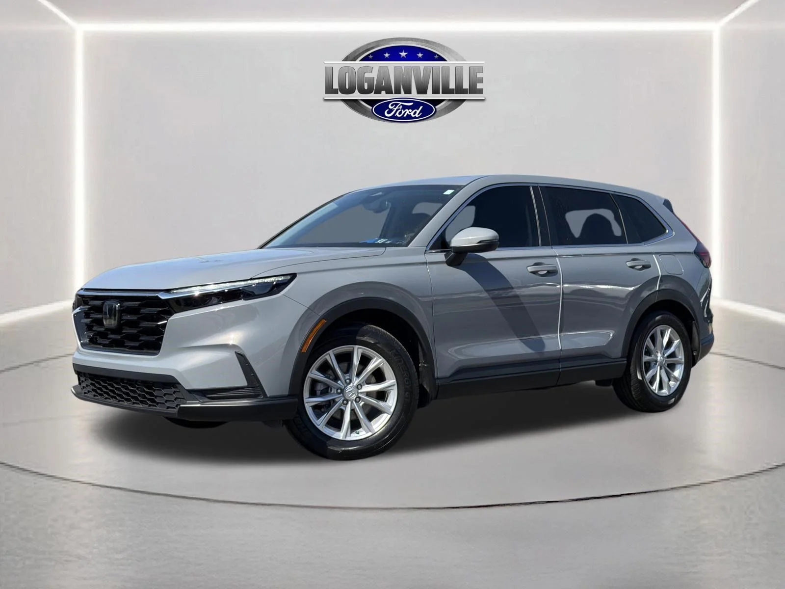 Certified Used 2025 Silver Honda EX image 1