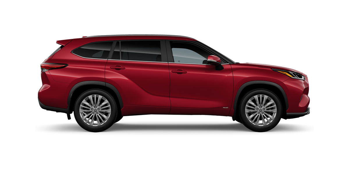 New 2026 Ruby Flare Pearl Toyota Hybrid Platinum image 12