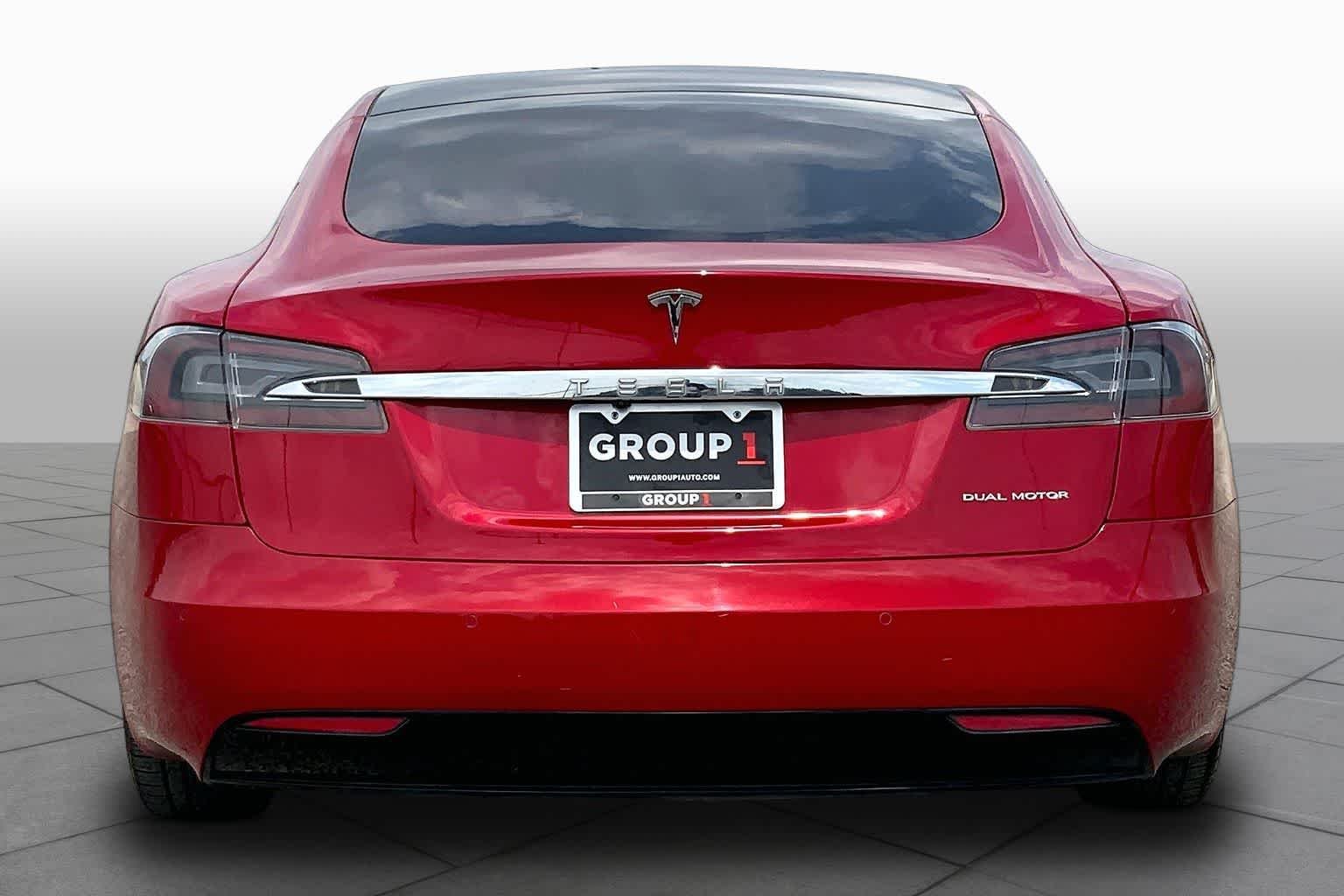Used 2020 Red Multi-Coat Tesla Long Range Plus image 5