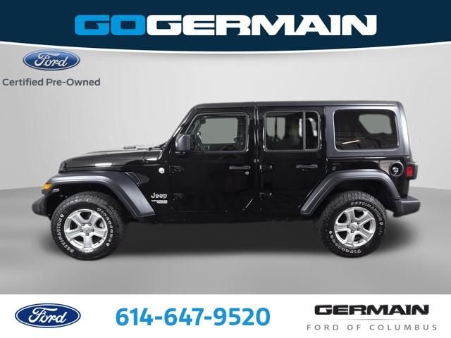 Certified Used 2019 Black Clearcoat Jeep Unlimited Sport S image 10