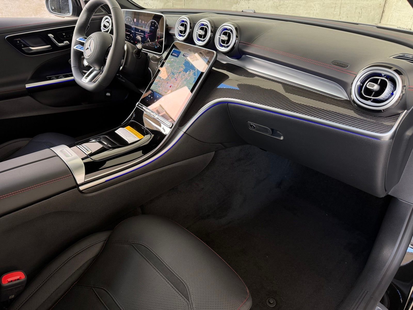 New 2026 Black Mercedes-Benz AMG® C 43 4MATIC® Sedan image 16