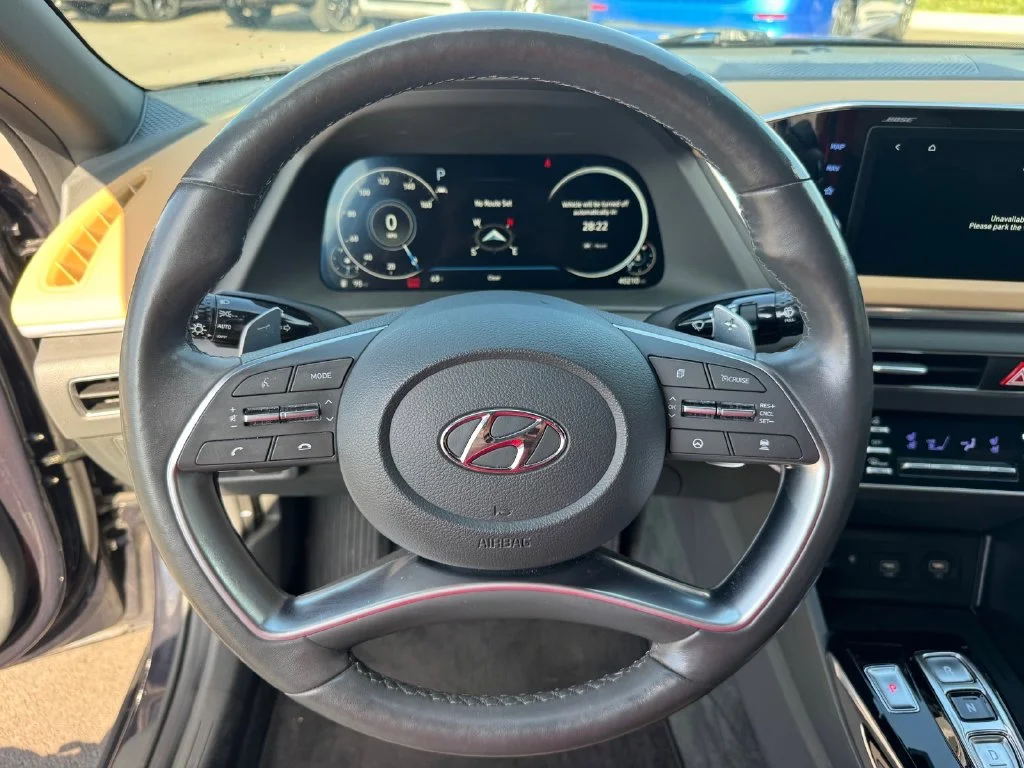 Used 2023 Blue Hyundai Limited image 25