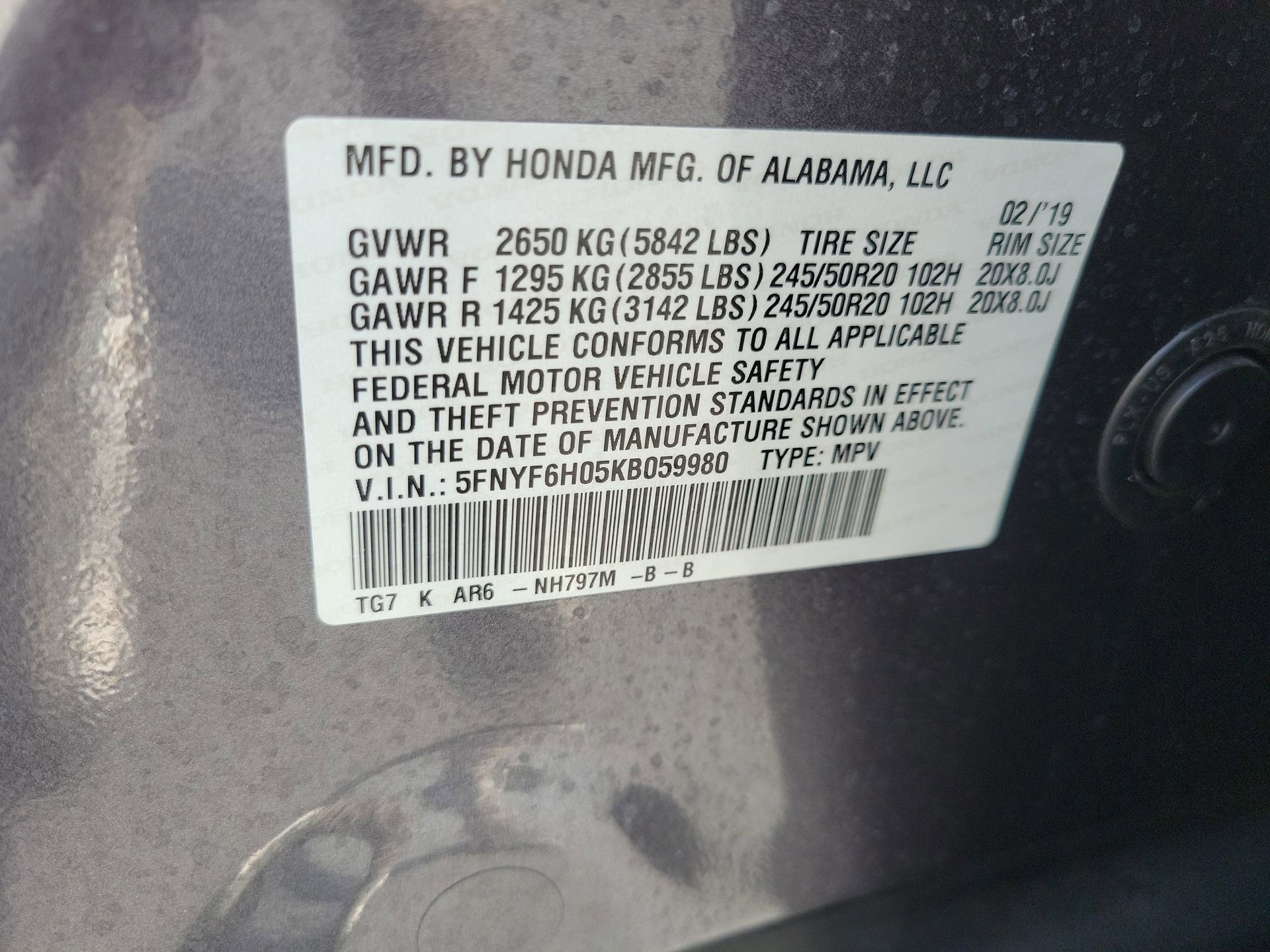 Used 2019 Gray Honda Elite image 36