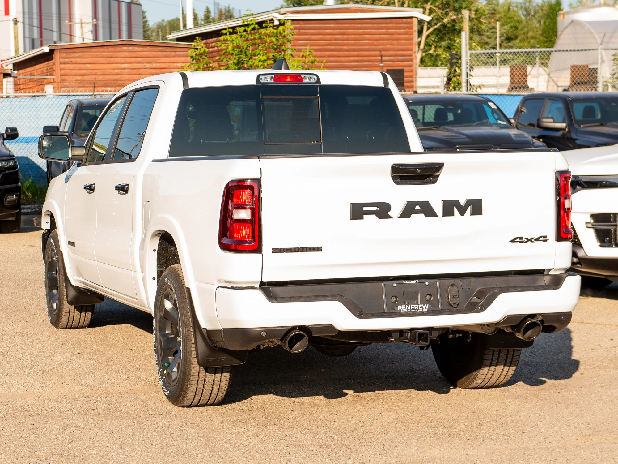 New 2026 White RAM Big Horn* image 3
