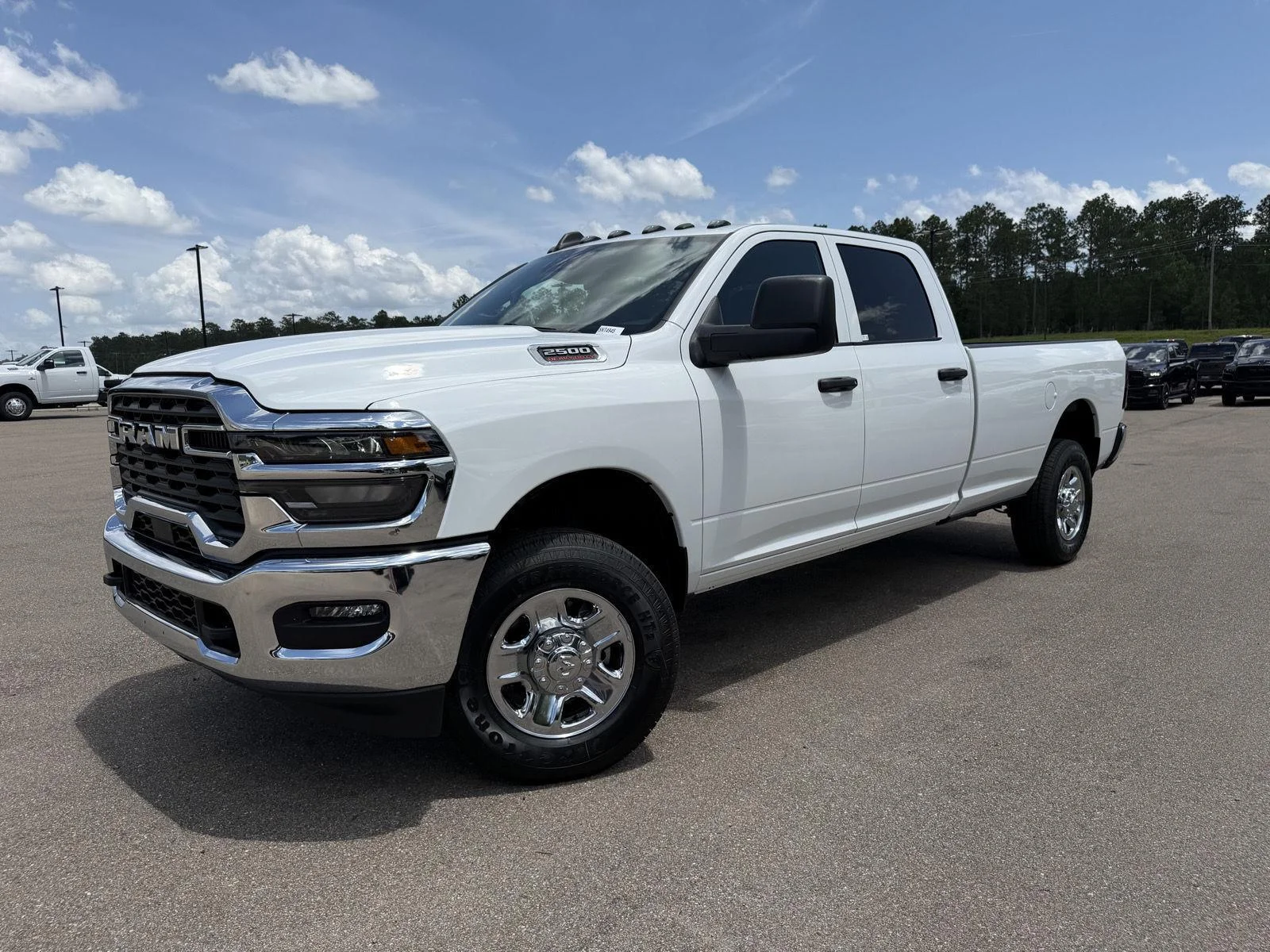 New 2026 Bright White Clear-Coat Exterior Paint RAM Tradesman image 1