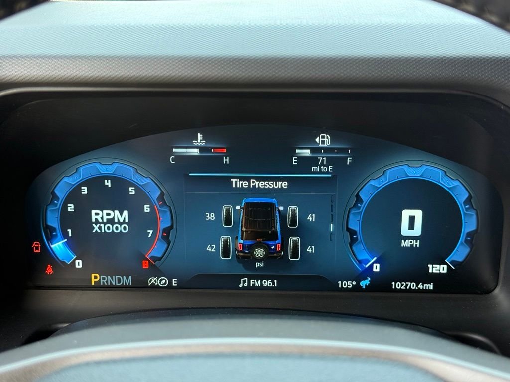 Certified Used 2025 Blue Metallic Ford Badlands image 15
