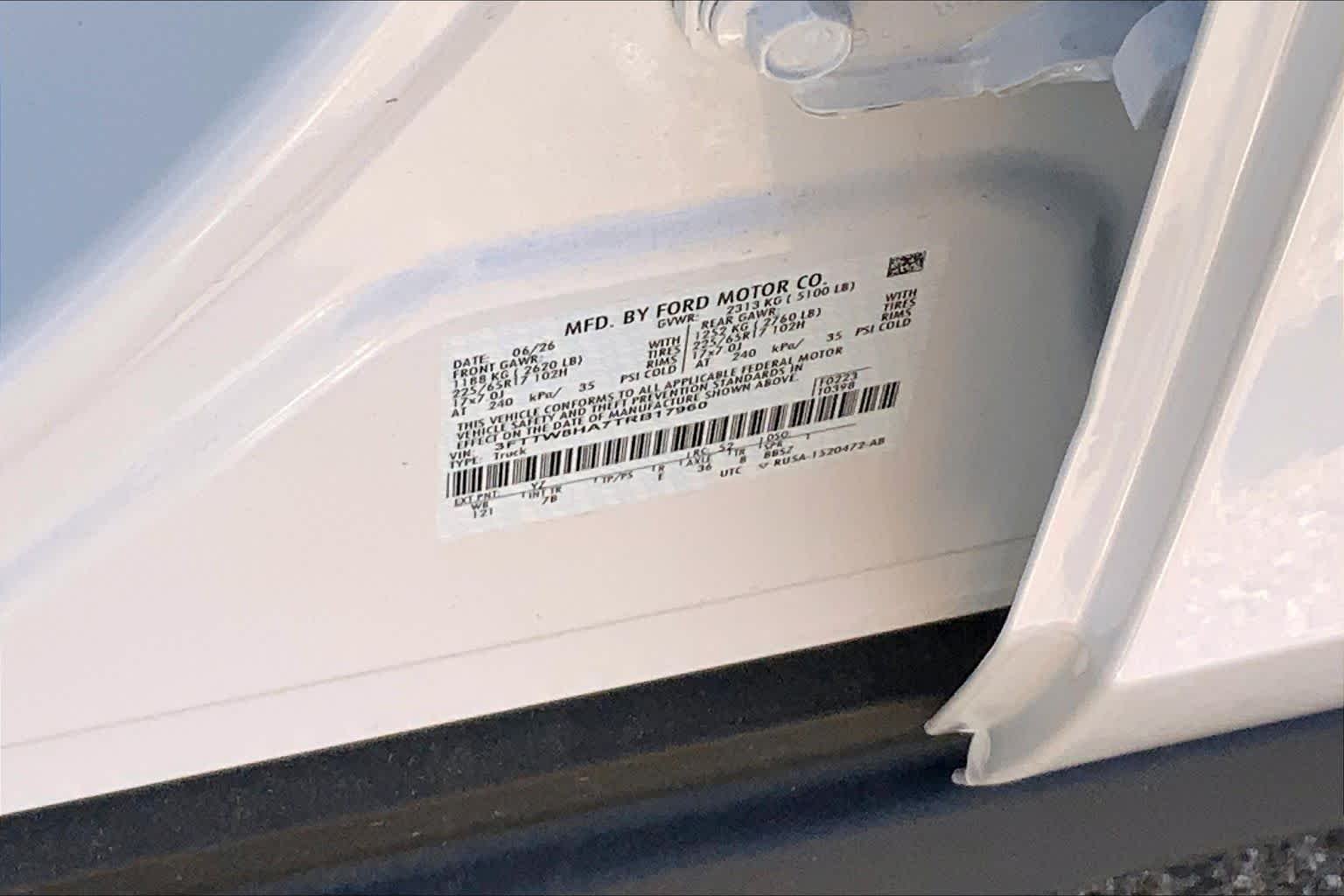 New 2026 Oxford White Ford XLT image 21