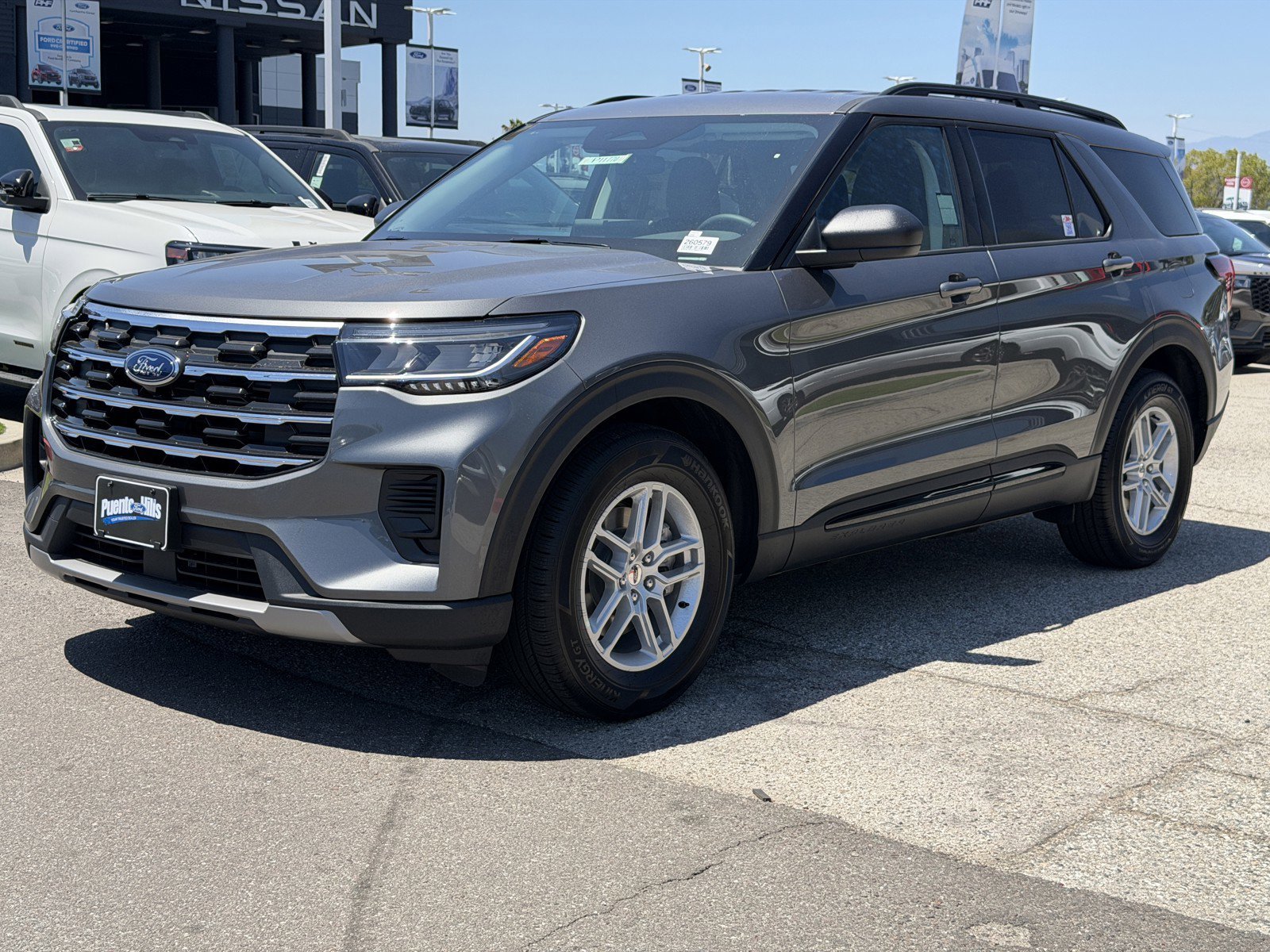 New 2026 Carbonized Gray Metallic Ford Active image 3