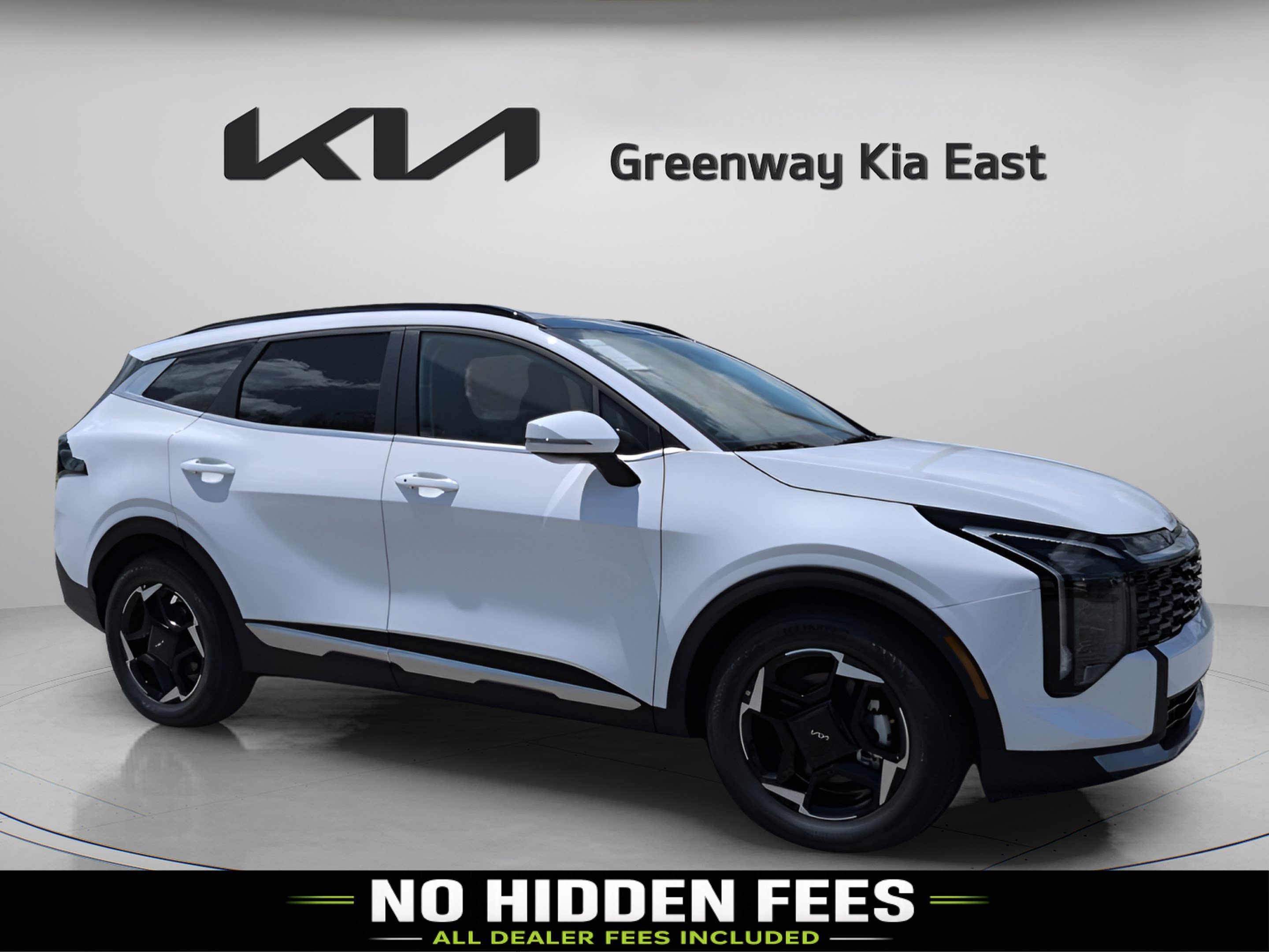 New 2026 Glacial White Kia EX image 1