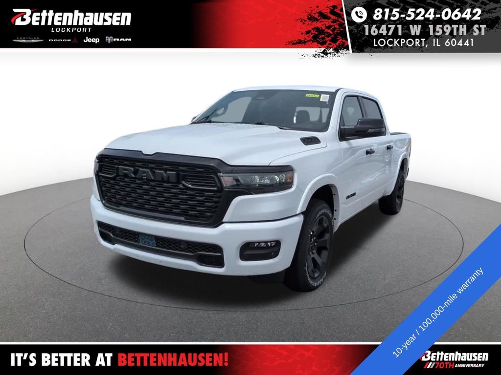 New 2026 Bright White Clear-Coat Exterior Paint RAM BIG HORN image 18
