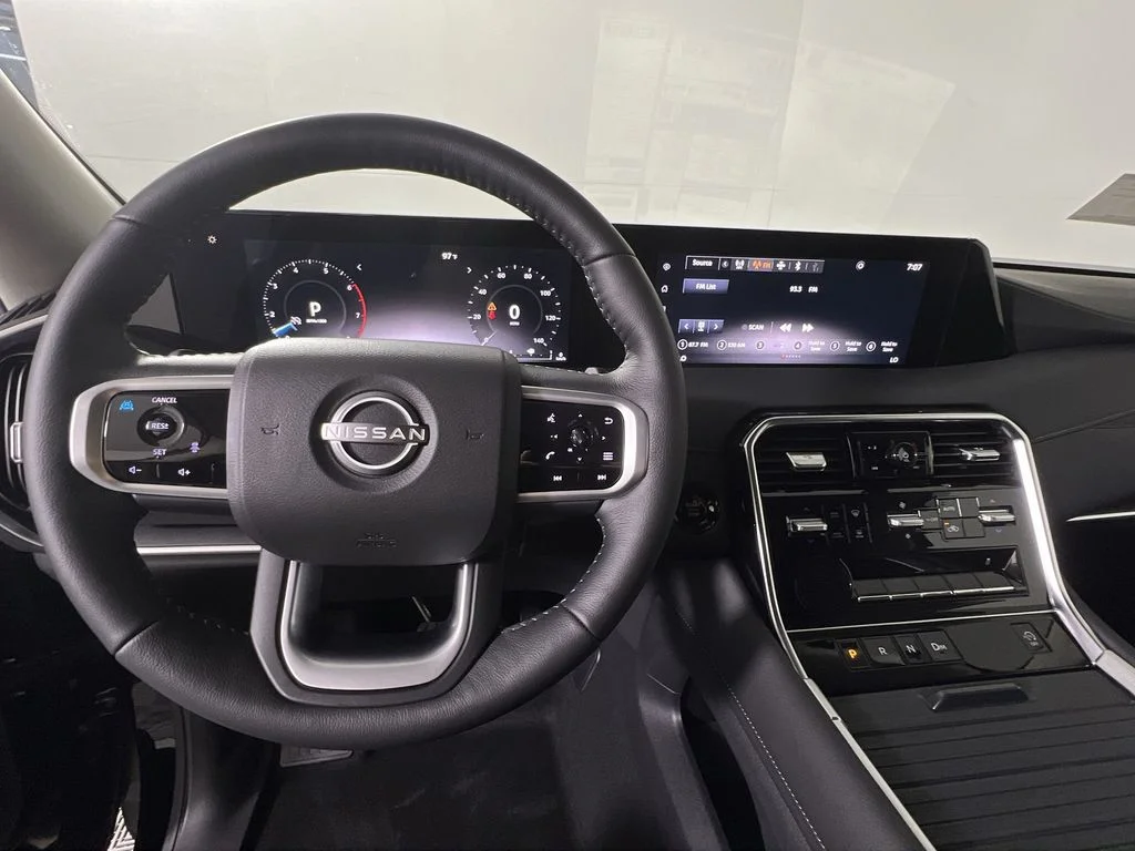 New 2025 Super Black Nissan SV image 11