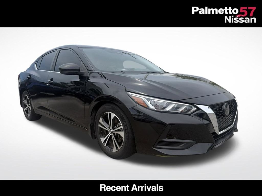 Used 2020 Black Nissan SV image 1