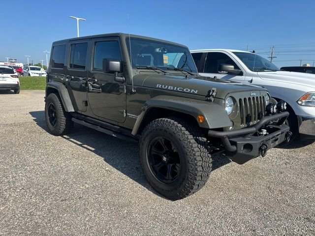 Used 2015 Green Jeep Unlimited Rubicon image 12