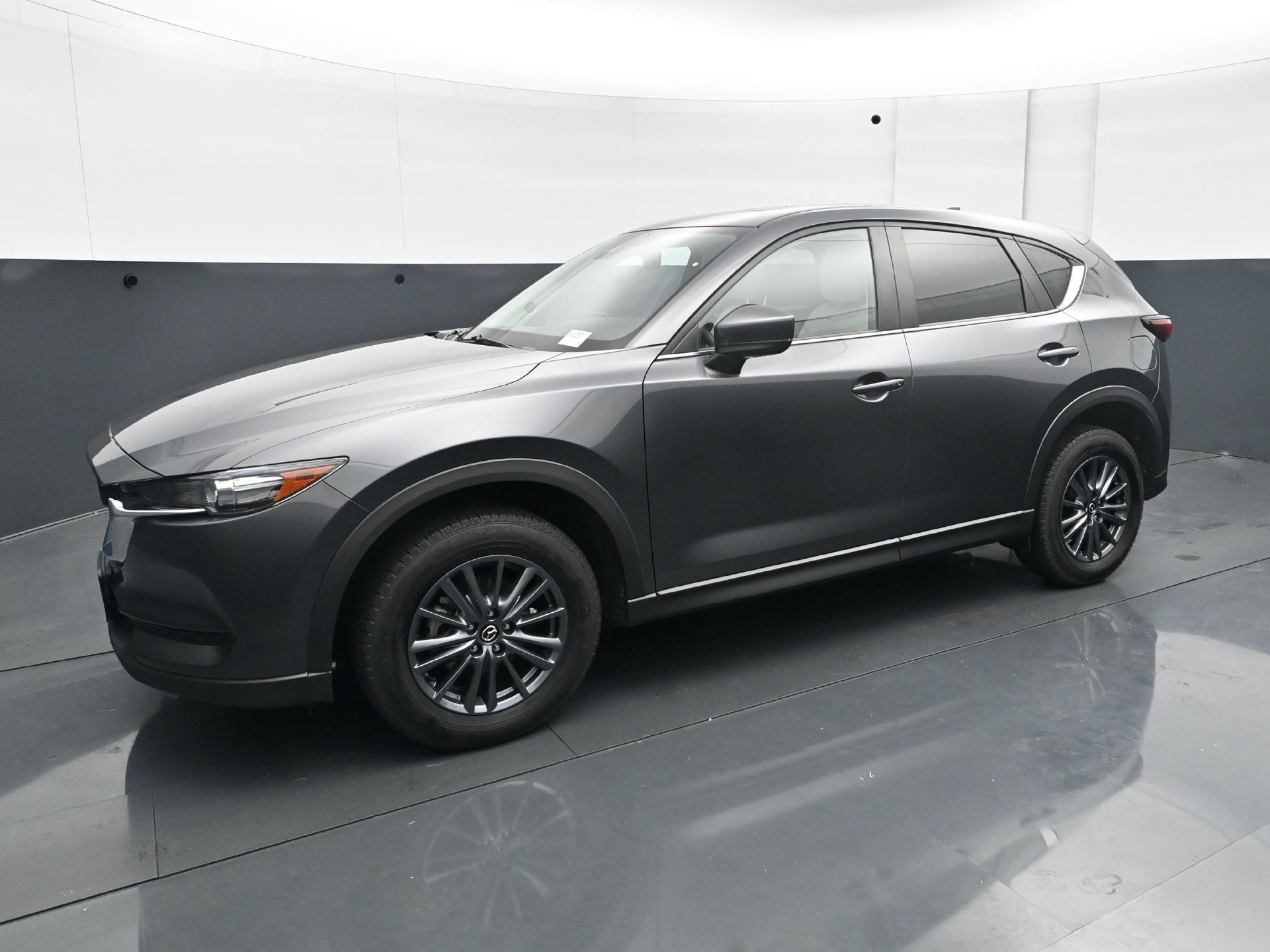 Used 2021 Machine Gray Metallic Mazda Touring AWD image 2