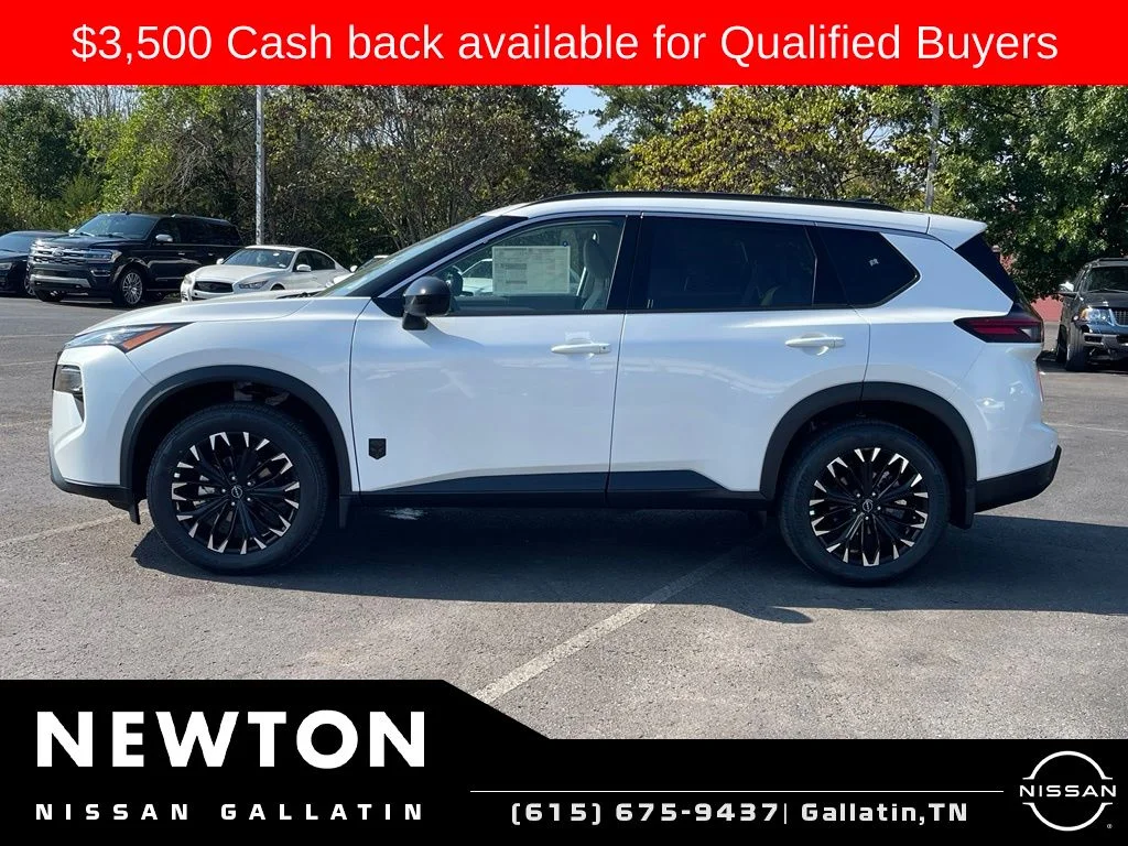 New 2026 Everest White Pearl Tricoat Nissan Dark Armor image 3