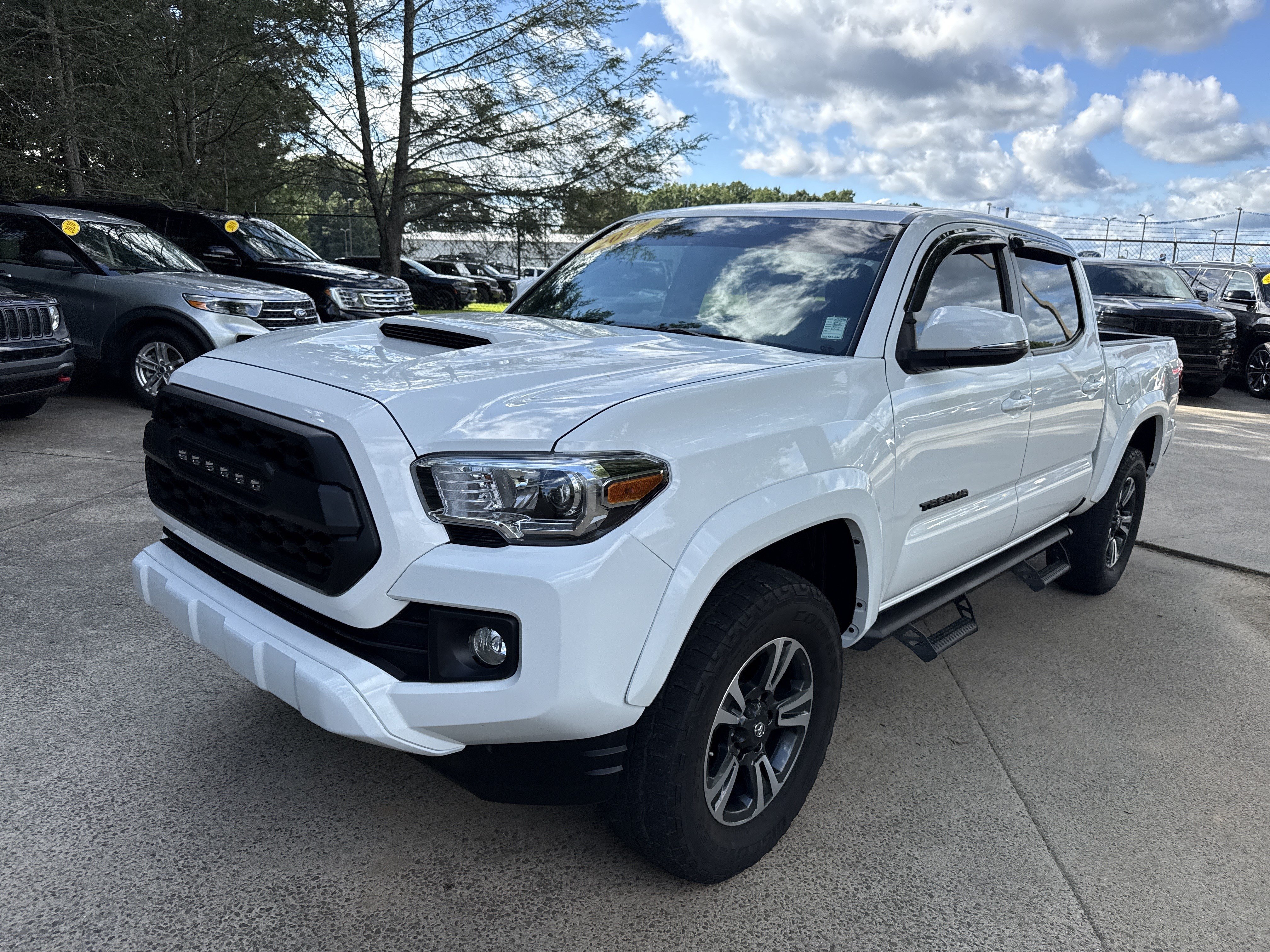 Used 2017 Super White Toyota TRD Sport image 3