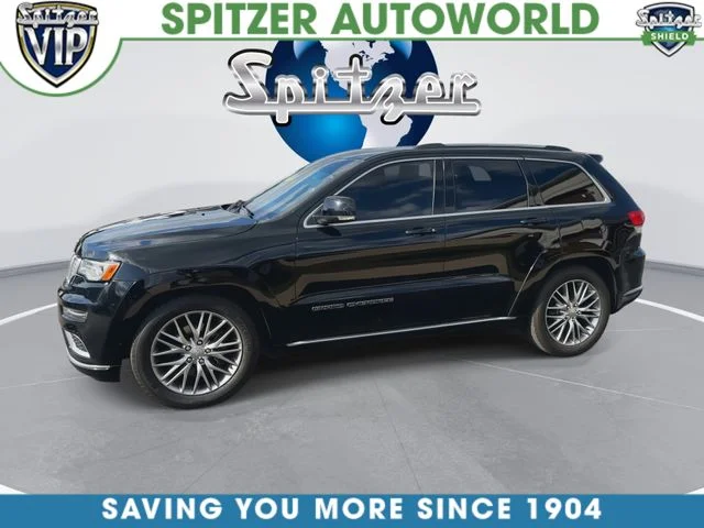 Used 2017 Diamond Black Jeep Summit image 6