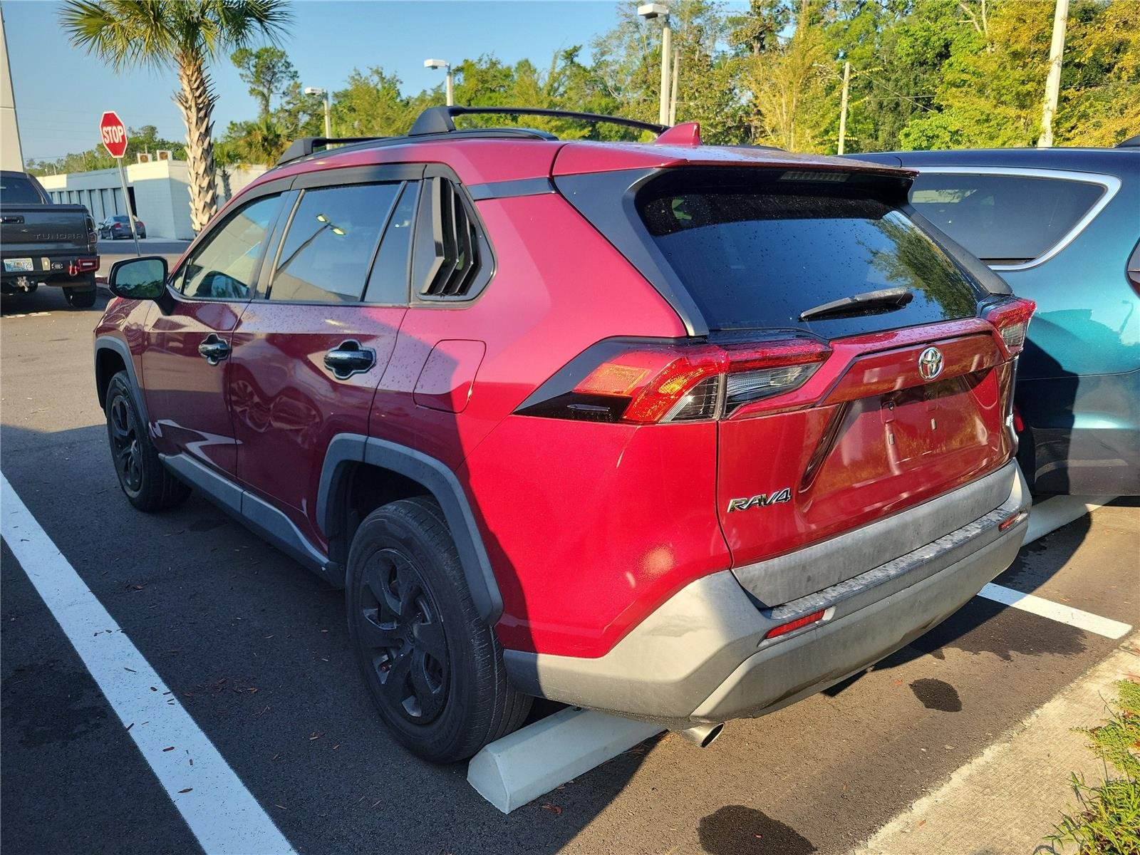 Used 2020 Ruby Flare Pearl Toyota LE image 2