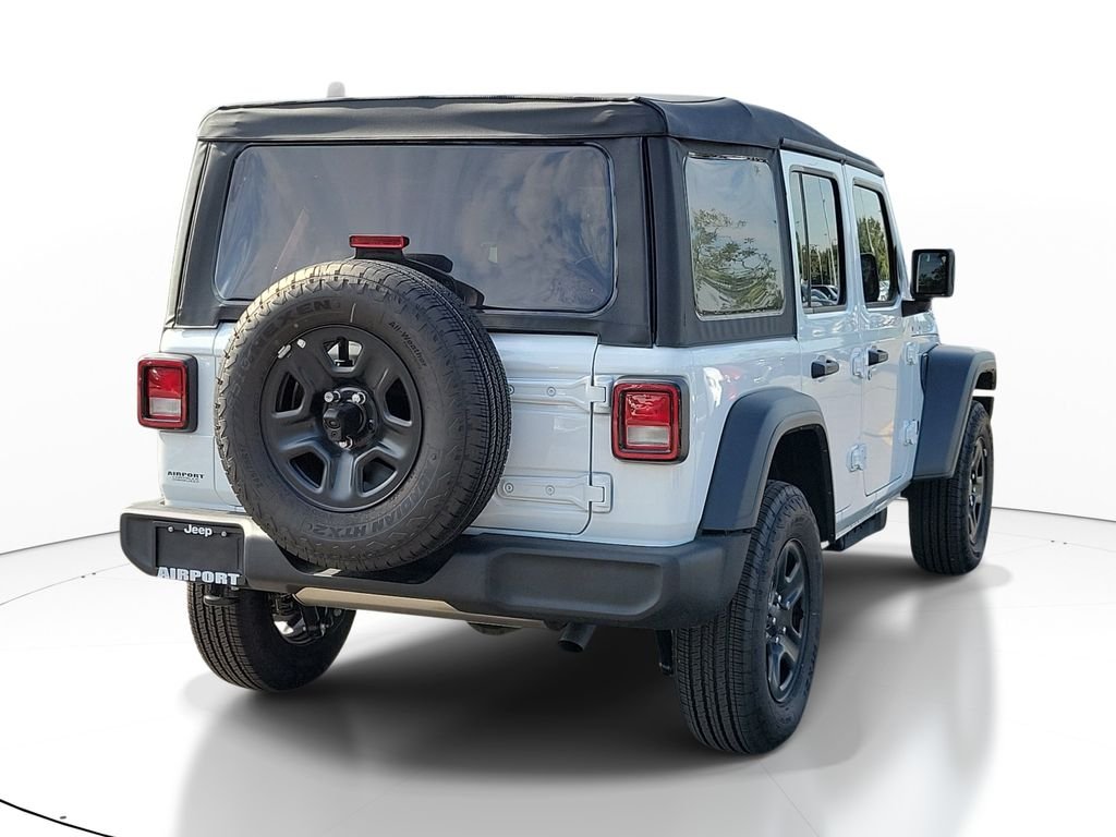 New 2026 Bright White Clearcoat Jeep Sport image 3